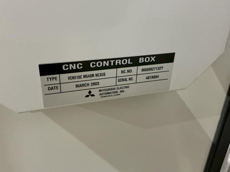 2003 MAZAK NEXUS 510C CNC VERTICAL MACHINING CENTER: STOCK #13486