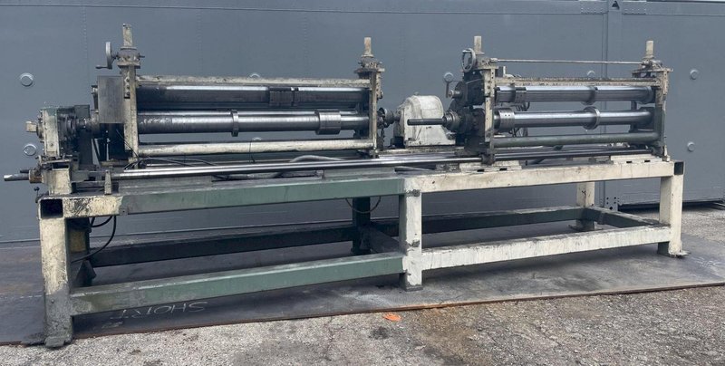 72" X 12 GAUGE GARY MODEL #4751-FS-72 "INTERCHANGABLE" SLITTING HEAD ASSEMBLY: STOCK #19345