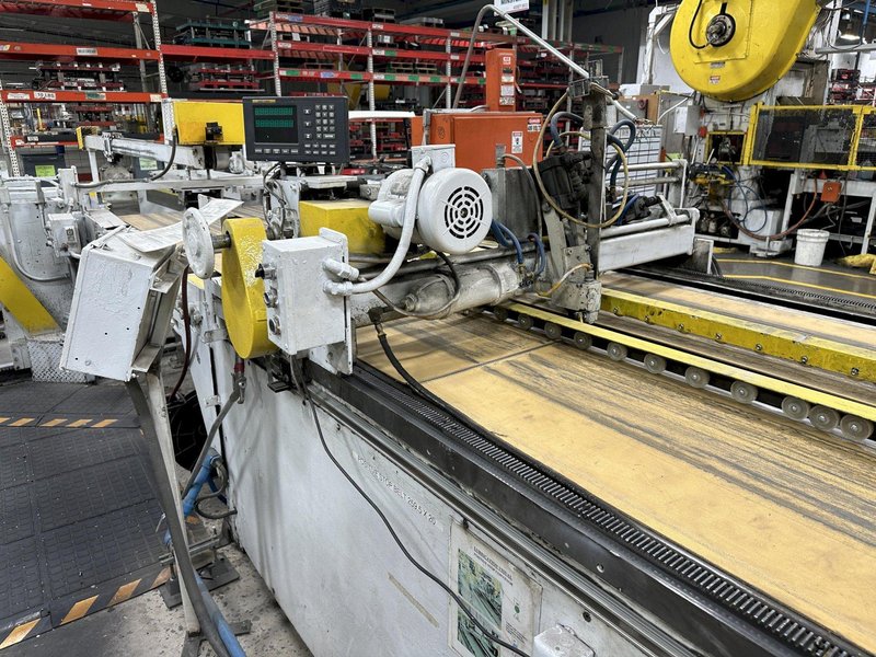 48" X 14 GA STRILICH, ROWE &amp; HERR-VOSS CUT TO LENGTH CTL LINE: STOCK #22752