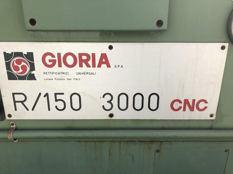 60&quot; x 120&quot; GIORIA MODEL R/150-3000 CNC CYLINDRICAL ROLL GRINDER: STOCK #16914