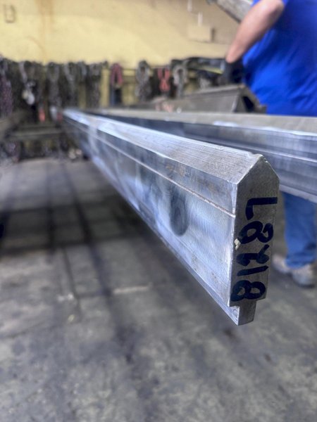 14' X 3-3/4" HIGH MALE PRESS BRAKE DIE: STOCK #81287