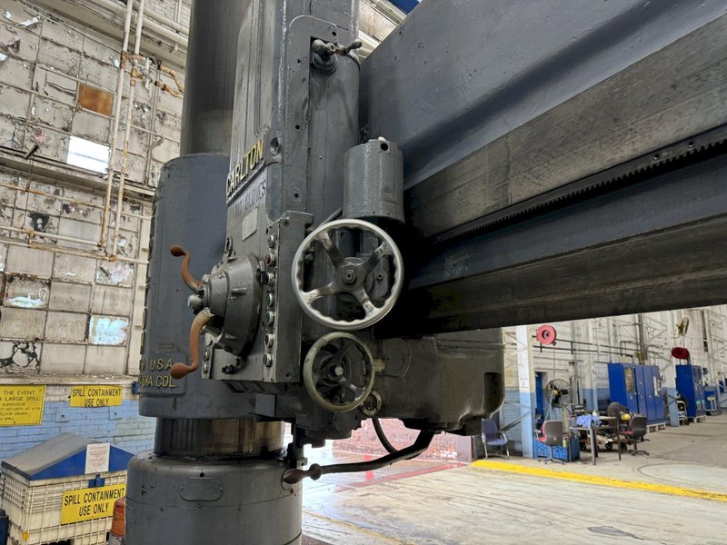 12&#039; X 26&quot; CARLTON 5A RADIAL ARM DRILL. STOCK # 0902724