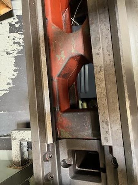 Hwacheon, Mega 58, CNC Flatbed Lathe, Fanuc 21i-T Control, 2002