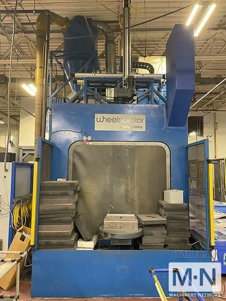 Wheelabrator Automated Turbine Blade Shot Peening Machine