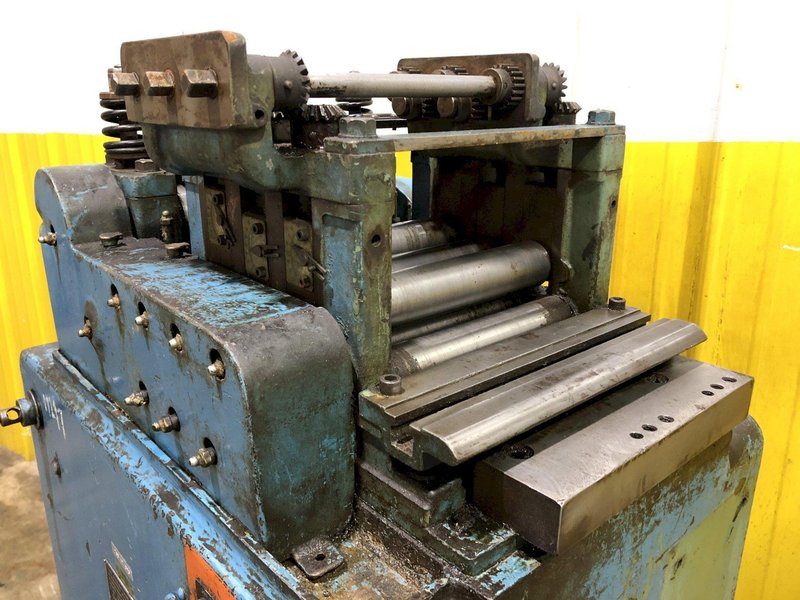 8" X .018" LITTELL MODEL #308-7PDS COIL STOCK STRAIGHTENER: STOCK #17297