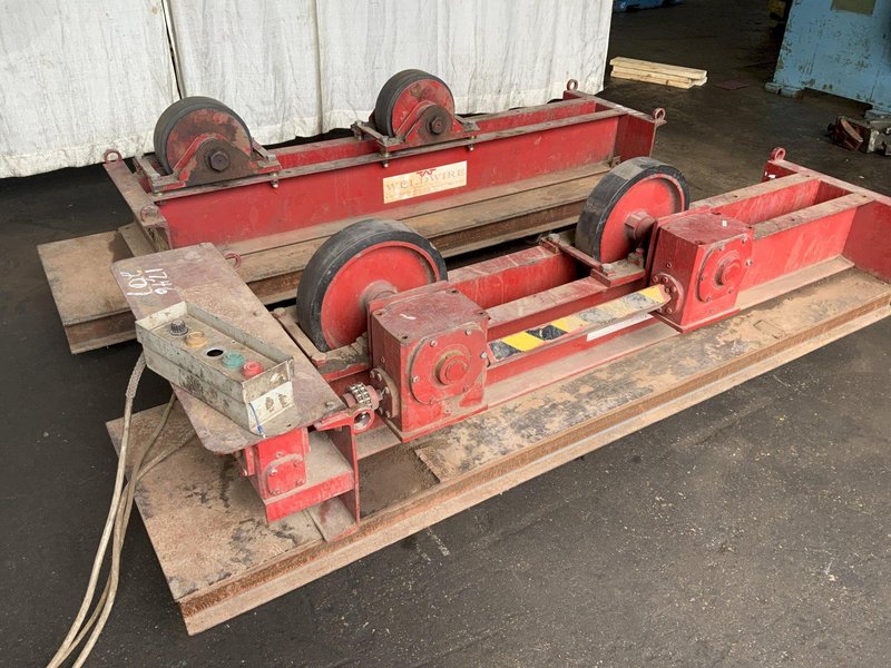 5 TON WELDWIRE TANK TURNING ROLL SET: STOCK #81016
