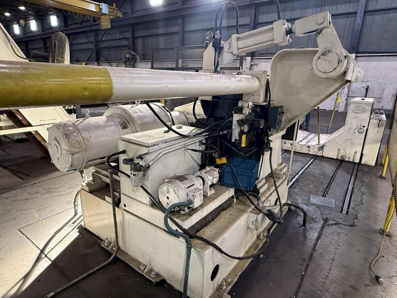 54" X .110" YODER SLITTING LINE, COMPLETE LINE, LOTS OF TOOLING: YOBRO #24277