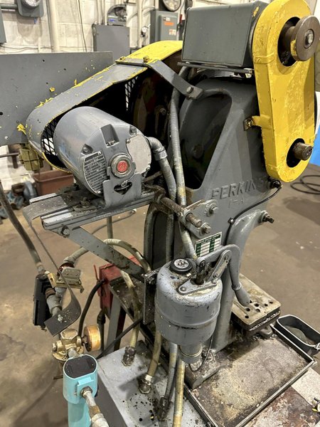 5 TON PERKINS GAP BED FLYWHEEL PRESS: STOCK #77480