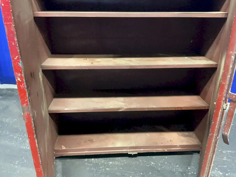 20” X 70” SHELVES/4 SHELVES FLAMMABLE CABINET