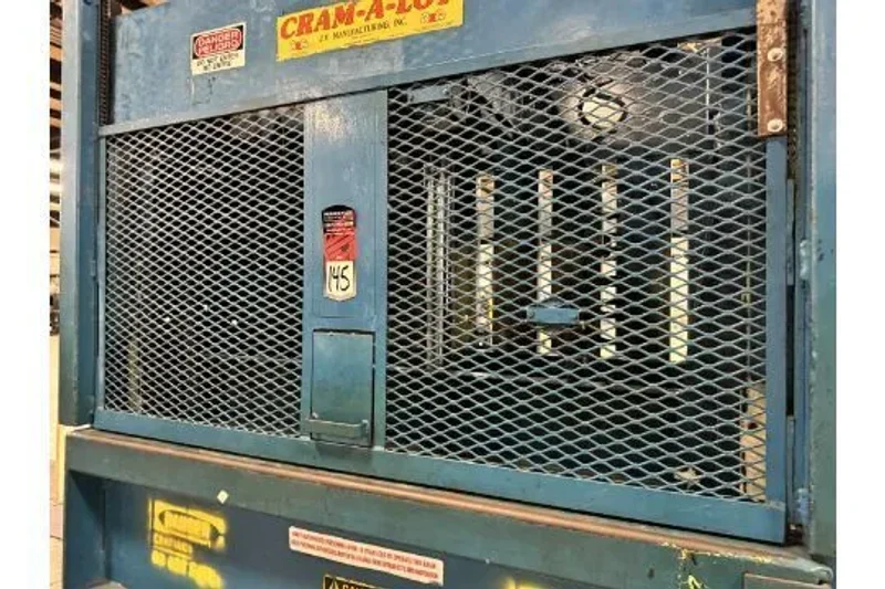 CRAM-A-LOT DBR-60-LU VERTICAL BALER, STOCK# 14377J