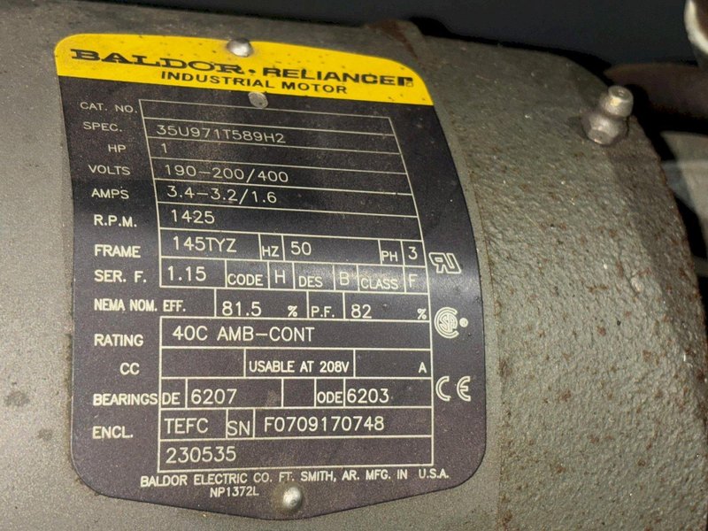 10&quot; X 10&quot; HYD-MECH MODEL #H-10A FULLY AUTOMATIC HORIZONTAL BANDSAW: YOBRO #23880