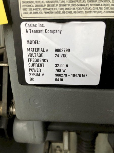 CASTEX MODEL FS-2000 AUTO FLOOR SCRUBBER: STOCK #14006