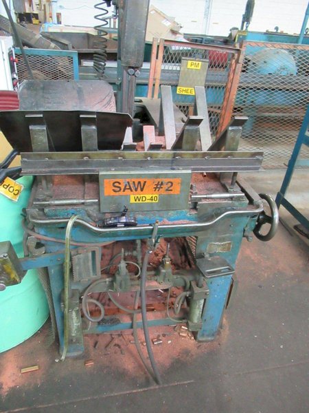 18" x 18" MARVEL NO. 8  TILT FRAME VERTICAL BANDSAW . STOCK #0845122