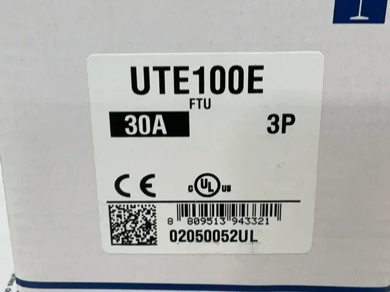 Ls Electric Ute100e Molded Case Circuit Breakers - 02050052ul