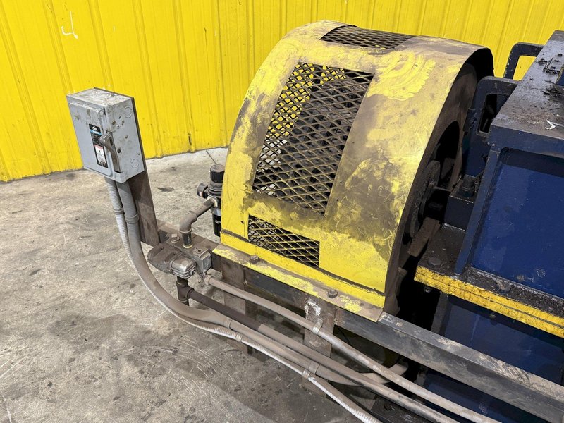 100 TON X 64" WIDE STAMCO MODEL #810-64 CUTOFF PRESS, WITH AIR CLUTCH: YOBRO #24793