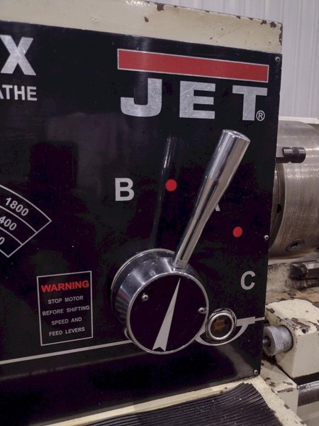 14” X 40” JET MODEL #GH1440 ZX  ENGINE LATHE : YOBRO #25666