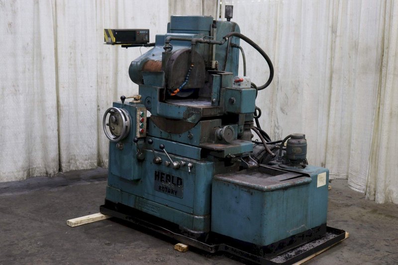 HEALD MODEL #261 HORIZONTAL ROTARY SURFACE GRINDER: STOCK #72571