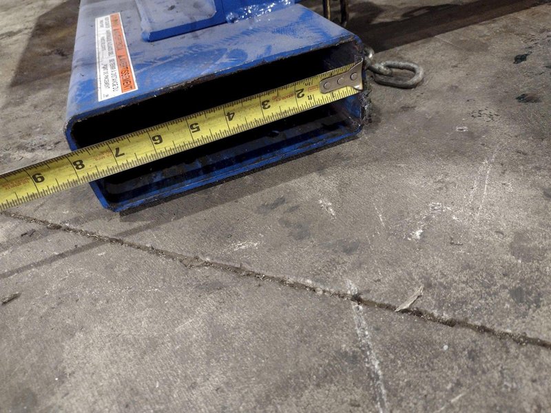 1 YARD X 6,000 LBS VESTIL MODEL #D-HOP-100-HD SELF DUMPING HOPPER: STOCK #22493