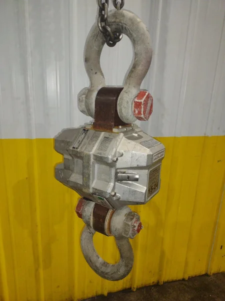 70,000 LBS MSI MODEL #6260CS TRANS-WEIGH WIRELESS CRANE SCALE STOCK# 4400