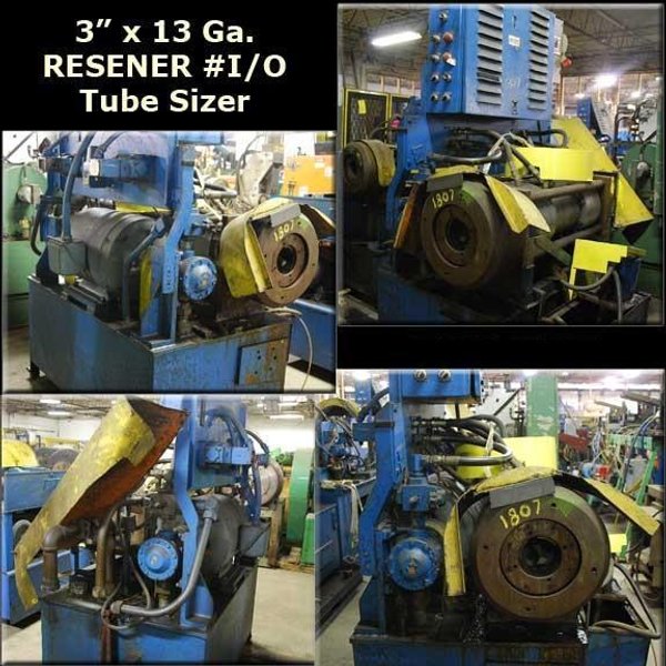 3" 76.2 mm Dia x 13ga Resener #1/0 Tube Sizer