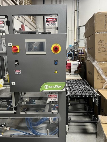 EndFlex Poplok AHL-110 Trayformer 2-Tuck Dual Station, 2020 – For Fold &amp; Tuck Trays