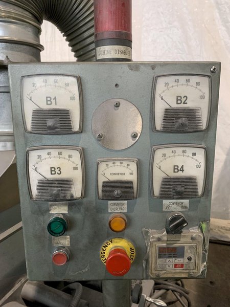 96&quot; X 96&quot; BURR-ABRADOR TOP SIDED DEBURRING MACHINE. STOCK # 0746323