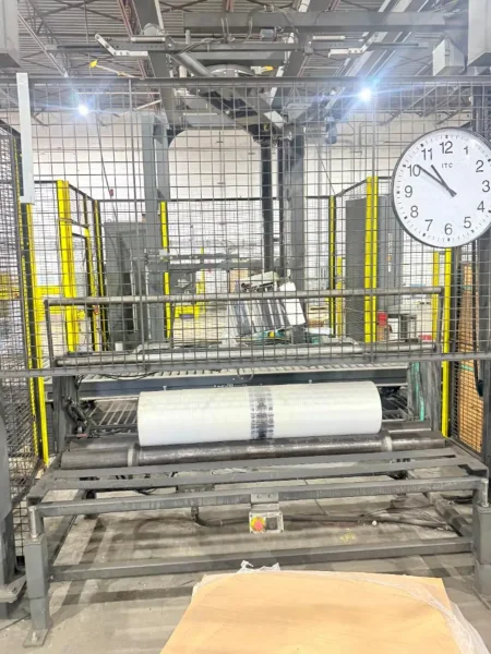 M.J MAILLIS WULFTEC MODEL #WCRT-200 LARGE CAPACITY SHRINK WRAP MACHINE: YOBRO #25092