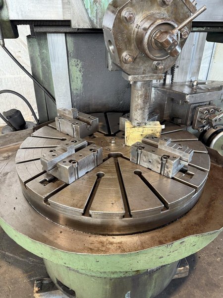 48" FRORIEP 4-JAW VERTICAL TURRET LATHE. STOCK # 0667925