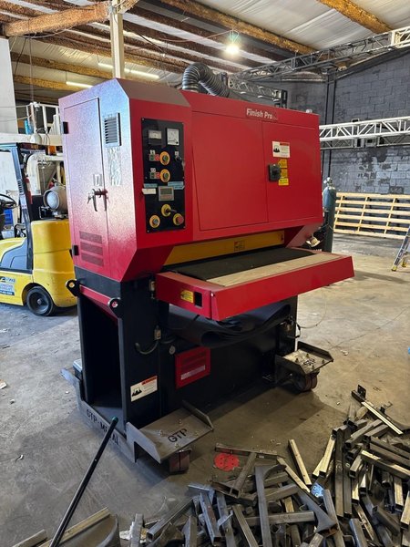GMC FP-4075 Wide-Belt Metal Sander, 2022