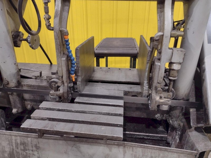 15" X 17" WF WELLS MODEL #F-15 TWIN POST HORIZONTAL BANDSAW: STOCK #22132