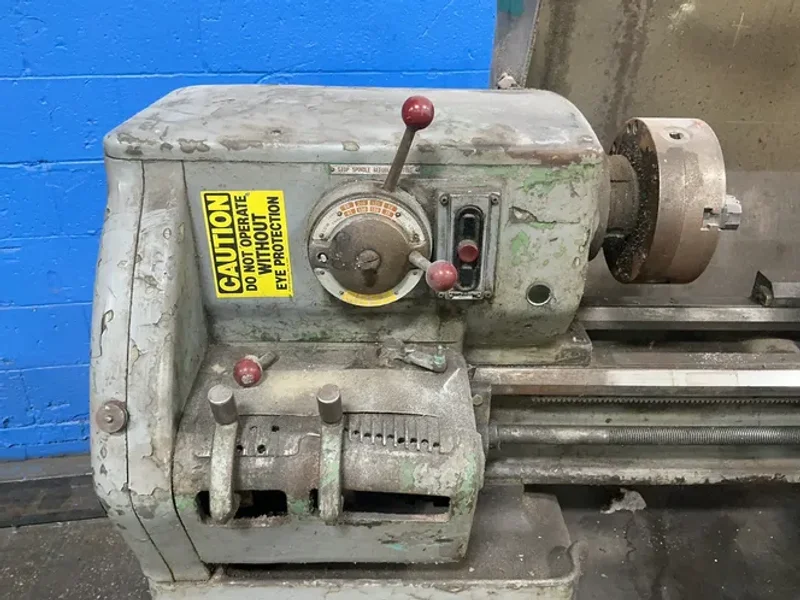 SHELDON MACHINE COMPANY 16”X44” GEARED HEAD LATHE  -  SEBASTIAN