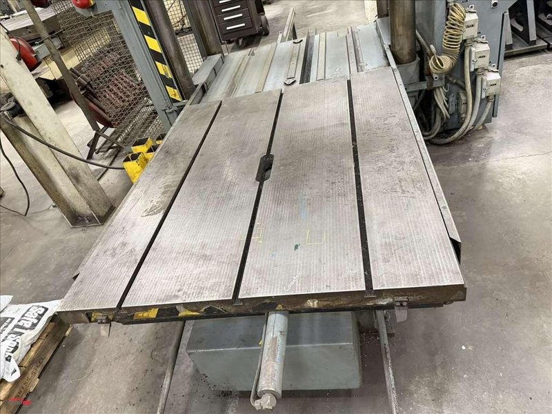 56 TON REIS MODEL TUS125-OK-50 HYDRAULIC SPOTTING AND TRYOUT PRESS
