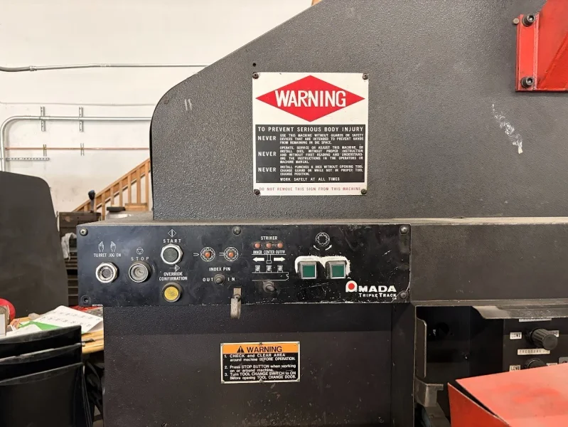 Amada VIPROS 357 CNC Punch Press – 30 Ton – 56 Station – Heavy Duty