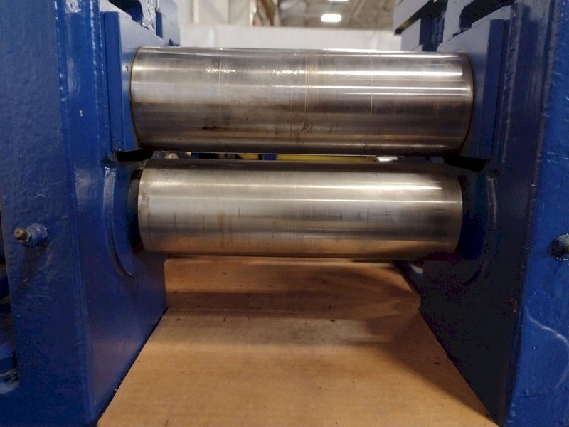 8&quot; WIDE TORRINGTON 2-5/8&quot; ARBOR PULL-THROUGH SLITTING LINE: STOCK #16505