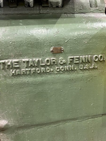 TAYLOR &amp; FENN DOUBLE SPINDLE HORIZONTAL MILL: STOCK #20671