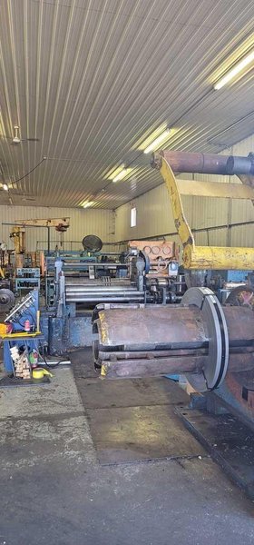 48" x 7" x 25,000#  Yoder/Wean Slitting Line 
Stock # 14170