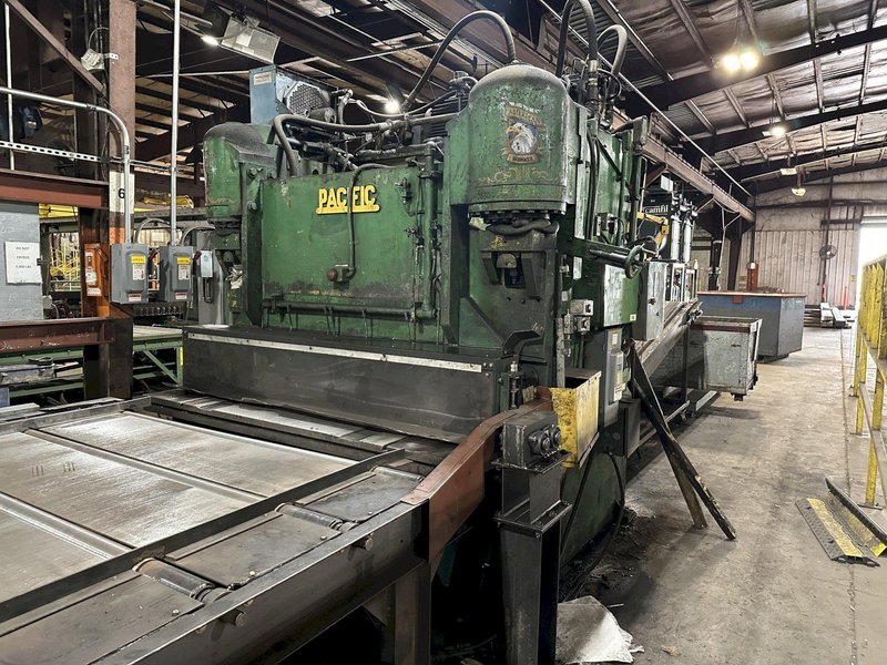 6' X 3/4" PACIFIC HYDRAULIC PLATE SHEAR: STOCK #23760
