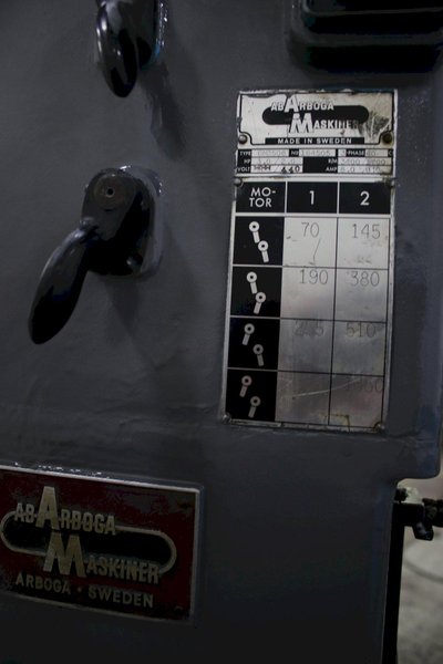 ARBOGA MODEL GM3508 SINGLE SPINDLE DRILL: STOCK #76115