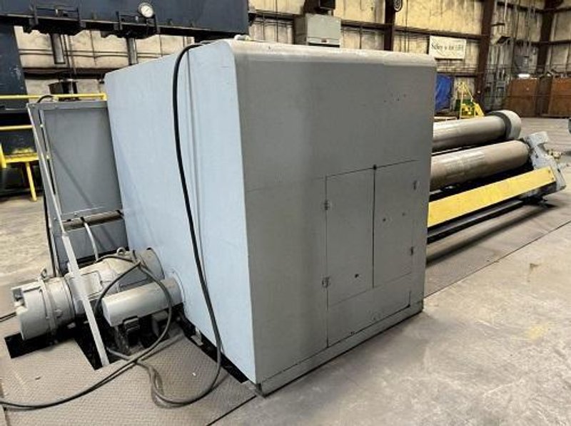 10' X 3/4" BERTSCH 3 ROLL INITIAL PINCH MECHANICAL PLATE ROLL