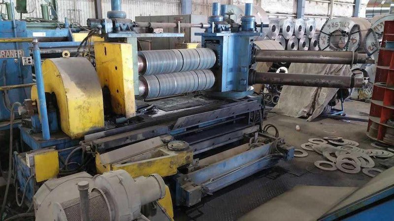 54" x 7.00" x 30,000# Braner Slitting Line STOCK#3217
