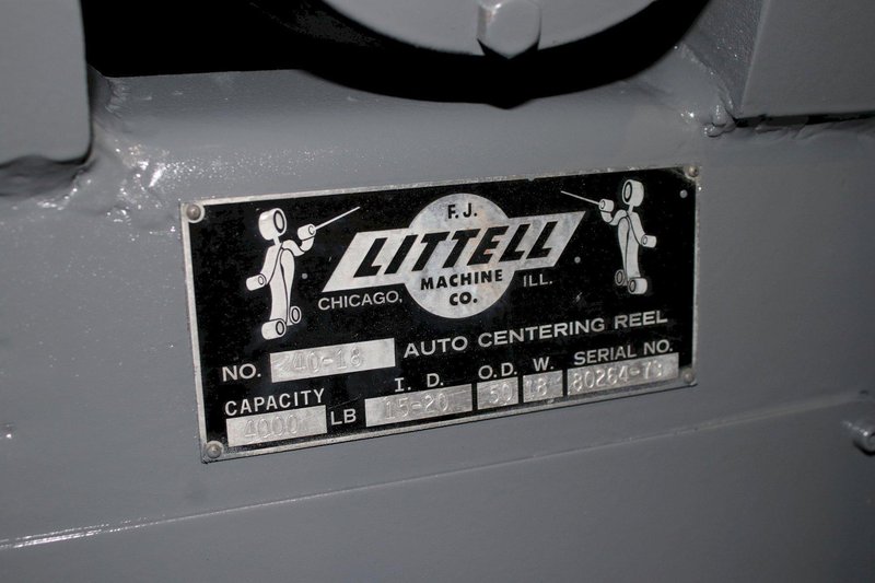 4000 LBS LITTELL COIL REEL: STOCK #75819