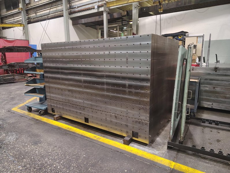 96" x 60" x 58" STEEL WORK HOLDING TOMBSTONE: YOBRO 25924