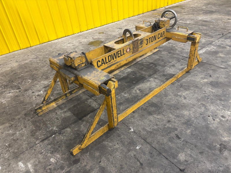 3 TON X 24&quot; TO 70&quot; WIDE CALDWELL MOODEL #60-3-60 ADJUSTABLE SHEET LIFTER: YOBRO #24456