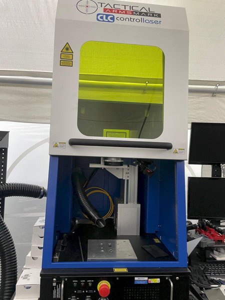 50W CLC Tactical Armsmark Benchmark M Fiber Laser Engraver, 2020