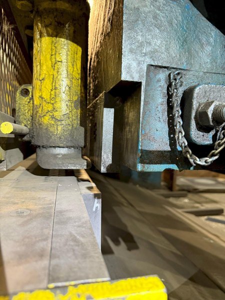 10' X 1/2" STEELWELD MECHANICAL SHEAR. STOCK #0112326