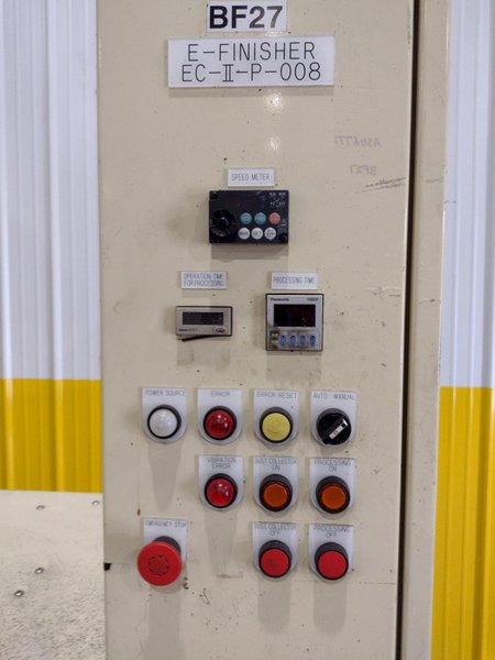 SINTOBRATOR MODEL #EC-2-P-008 CAROUSEL TYPE TUMBLING FINISHER: STOCK #18784