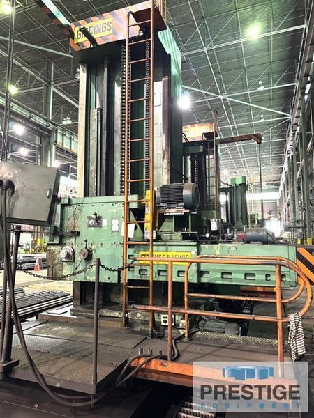 7" Giddings &amp; Lewis 70-N7-F Floor Type Horizontal Boring Mill