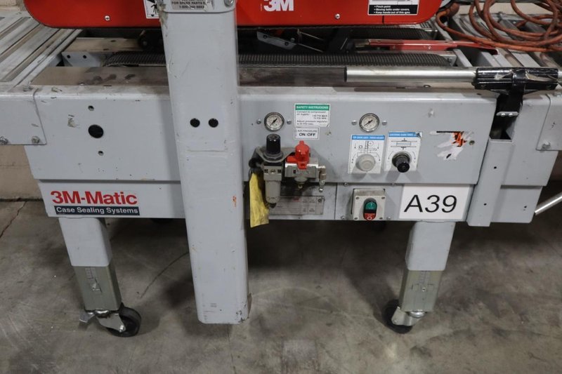 3M-Matic 700r Random Case Sealer with AccuGlide II Taping Heads- Auction Item