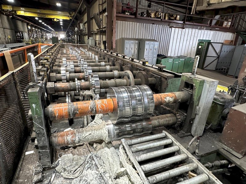 LOC SEAM - STANDING SEAM METAL ROOF PANEL ROLLFORMER LINE, COMPLETE LINE: STOCK #23382