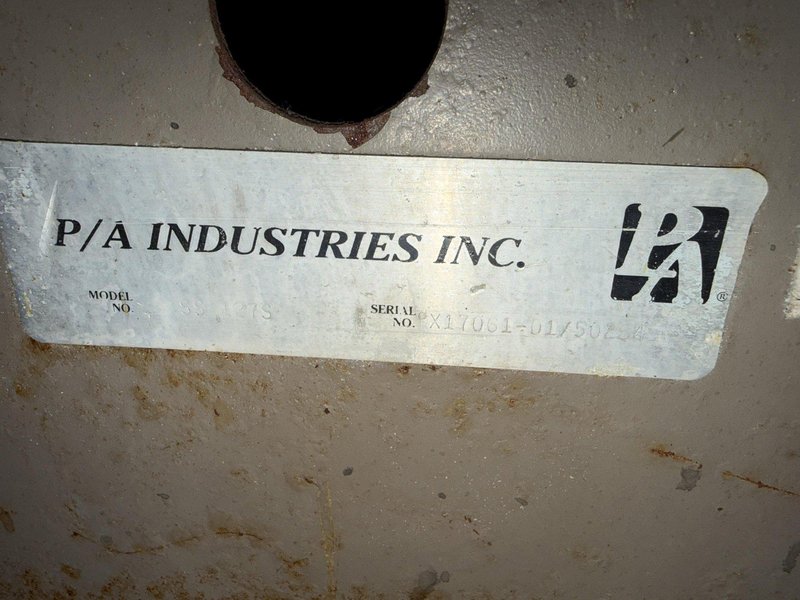 12" X .125" PA INDUSTRIES MODEL #SS127S 7 ROLL POWERED COIL STRIP STRAIGHTENER: YOBRO #24885